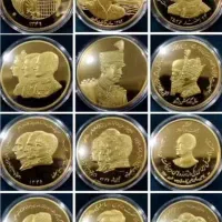 ست 24 عددی سکه یادبود پهلوی|کلکسیون سکه، تمبر، اسکناس|تهران, فلسطین (میدان انقلاب)|دیوار