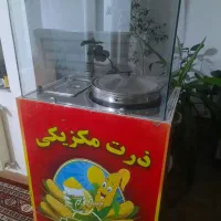 دستگاه ذرت مکزیکی و گرم نگهدار و کالباس بر