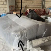 مبل طوسی ۸ نفره ترک با یک جلو مبلی بزرگ|مبلمان خانگی و میز عسلی|تالش, هشتپر|دیوار