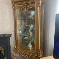 بوفه چوبی سلطنتی منبت کاری بسیار سالم