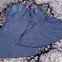 سارافون مخمل کبریتیِ ستِ خواهری