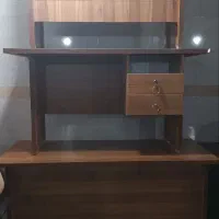 میز کارمندی فلزی و چوبی|دفتر کار|حمیدیا, |دیوار