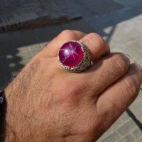 انگشتر یاقوت رکاب قلمکاری شده|جواهرات|یزد, |دیوار