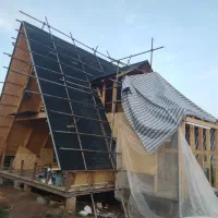 پوشش سقف فلزی