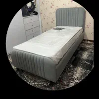 تخت خواب یکنفره/دونفره تمام پارچه سرای خواب آداک|تخت و سرویس خواب|یزد, |دیوار