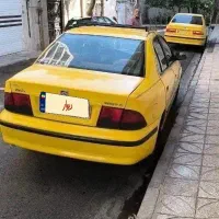 تاکسی سمند دوگانه کارخانه گردشی تهران