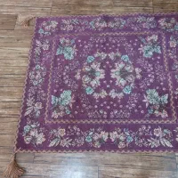 رومیزی دست دوز و سبدگل و دکوری