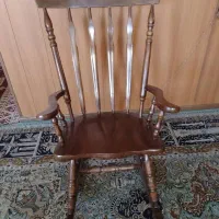 صندلی راک چوب راش