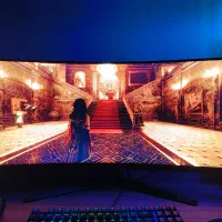 مانیتور گیمینگ ultra wide خمیده VG34VQ3B ایسوس