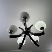 لوستر ۵شاخه تولید ملی|لوستر و چراغ آویز|گرگان, |دیوار