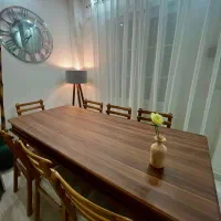 میز ناهار خوری ۸ نفره چوب راش