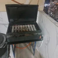 منقل باربیکیو زغالی گازی