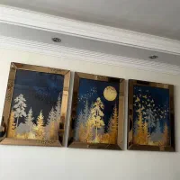تابلو سه تکه دکوراتیو