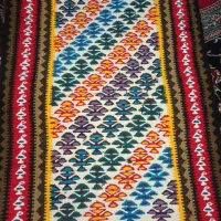 گلیم دستباف|گلیم، جاجیم، گبه|دشتابی, |دیوار