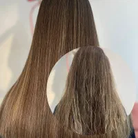 مدل نانو کراتین+بوتاکس بدون دستمزد