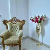 مبل سلطنتی ۵ نفره بسیار تمیز و باکیفیت|مبلمان خانگی و میز عسلی|بهارستان, |دیوار