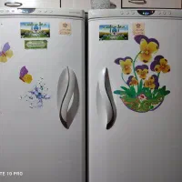 یخچال و فریزر دوقلو امرسان در حال کار کردن