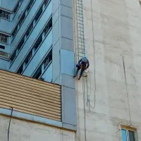 کار در ارتفاع،عایق بندی ساختمان، پیچ و رول پلاک،