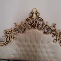تخت دو نفره چوب روس