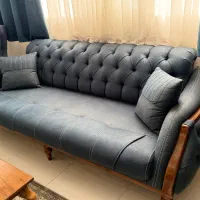 ست مبل ۸ نفره تخت شو ترک،میز تلوزیون،۴صندلی|مبلمان خانگی و میز عسلی|کرمان, |دیوار