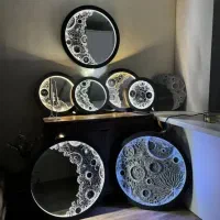 آینه ماه دکوراتیو