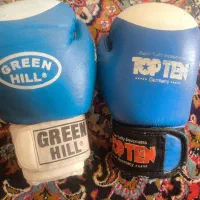 دستکش بوکس رنگ آبی