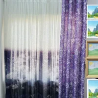 فروش پرده کاملا نو