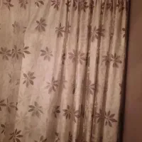 پرده با آستری ۴ متر