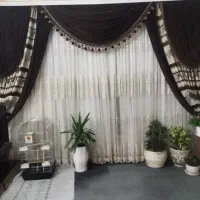 پرده سالن و اتاق خواب و راهرو