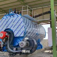 دیگ بخار 10 تن با مشعل سه گانه