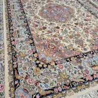 فرش دستباف ۱ جفت ۹ متری گل فرنگ. گالری فرش ایران|فرش|مشهد, حجت|دیوار