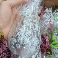 تعداد۴۵ عدد لاله لوستر شاه عباسی کیریستالی طرح دار|لوستر و چراغ آویز|مشهد, گلشور|دیوار