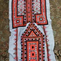 سه دست لباس تپه ای دست دوز آماده فروش.بدون شال