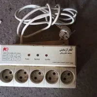 محافظ الکترونیکی تلویزیون  و 4راهی سیم دار