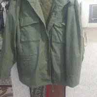 کاپشن سبز سپاهی