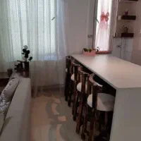 صندلی گرد چوبی ارتفاع بلند|میز و صندلی غذاخوری|شهریار, شهرک شاهد|دیوار