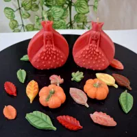 شمع یلدایی متنوع و زیبا|صنایع دستی و سایر لوازم تزئینی|رشت, شهرک آیت الله منتظری|دیوار