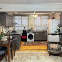 76متر/2خواب فول امکانات/سالن پرده خور