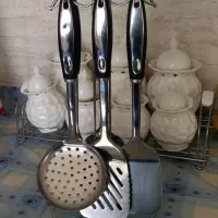 سماور سرویس ارکوپال ..وقوری.کفگیر ملاقه .|ظروف سرو و پذیرایی|بروجرد, |دیوار