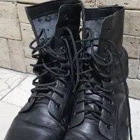 ۳ جفت پوتین چرم یک جفت طبی(ست لباس ارتش)