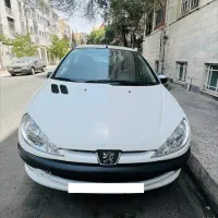 پژو ۲۰۶ تیپ ۵ مدل ۱۳۹۳ سفید