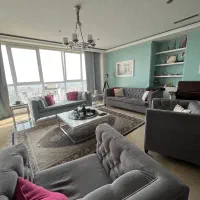 اپارتمان۱۲۰ مرجان طبقه۵ ویو کل شهر مدرن مینیمال