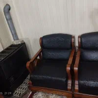 مبل راحتی سالم سالم هفت نفره با میز وسط ویک عسلی|مبلمان خانگی و میز عسلی|تهران, شهرک رضویه|دیوار