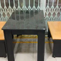 میز صندلی مبلی سالنی یک تیکه