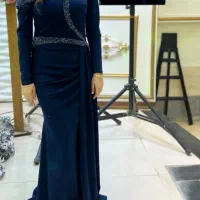 سرمه ای  مجلسی سایز۴۰ تا۴۲