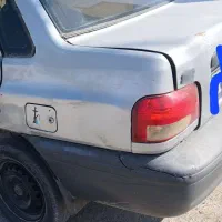 پراید مدل ۸۷رنگ نقراه ای