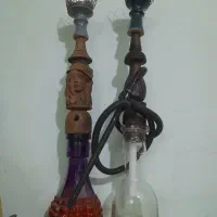 قلیون‌چوب‌گردو۲عدد‌کوک‌وپردود