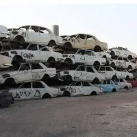 خودرو فرسوده پراید پیکان نیسان۳۸۰۰ اسقاط پژو تصادف