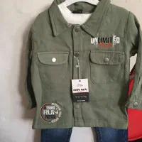 لباس بچه گانه سه تیکه نو اصل ترکیه