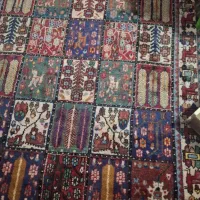 فرش خشتی دست بافت قدیمی طلا نا یاب به فروش میرسد|فرش|اصفهان, نقش جهان|دیوار